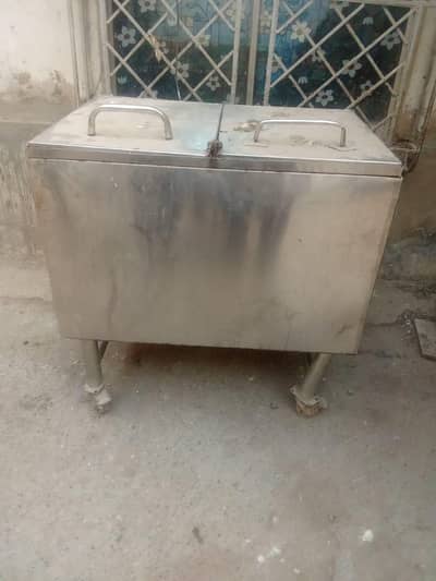 fruit chart disply counter+ice box