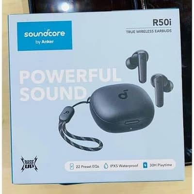Soundcore r50i box available