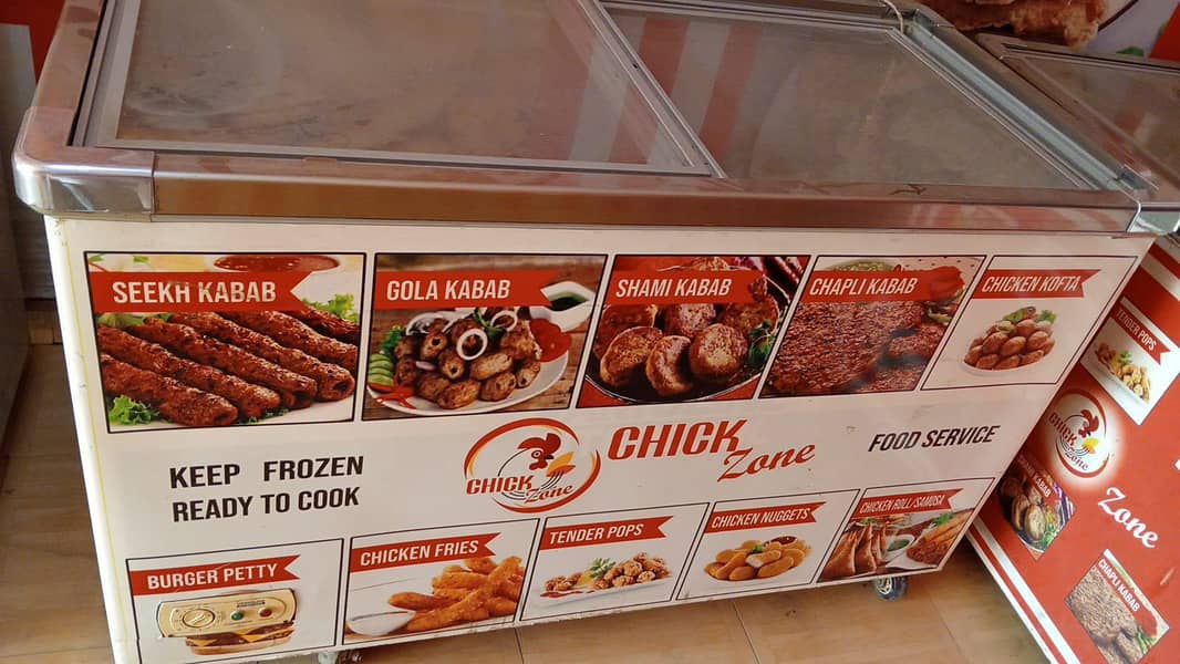 fresh condition تین عدد فریزر ہیں 1