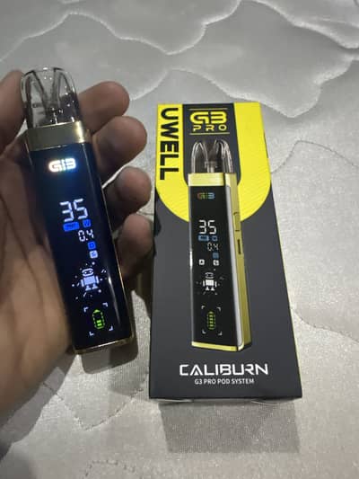 Caliburn g3 pro kamal ki hitt ha.   Vape/pod