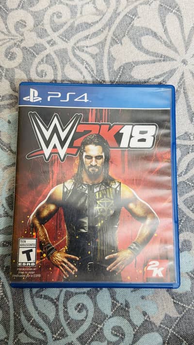 Urgent Sale PS4 WWE 2K18 – Good Condition – 100% Working