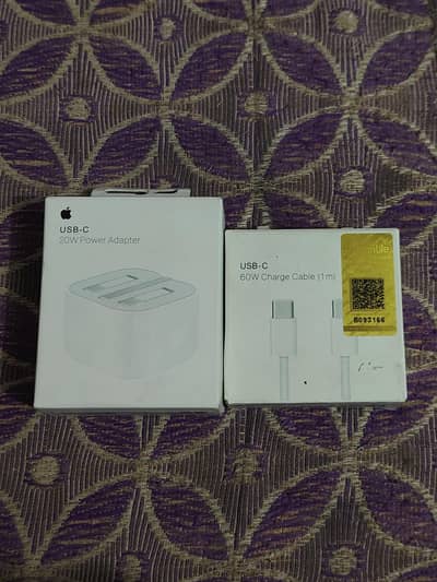 I Phone 20W Charger and Data Cable Brand New