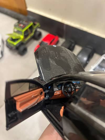 It is a diecast model car bmw 7 series