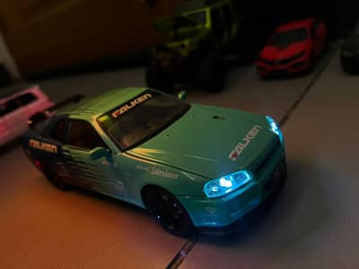 Die cast model Nissan skyline