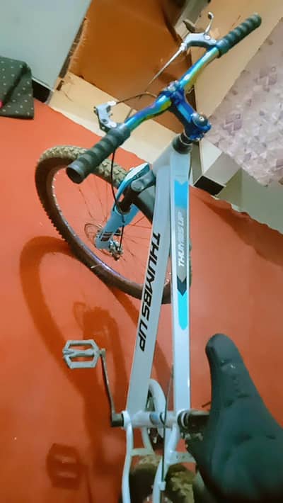 nice mountain bicycle