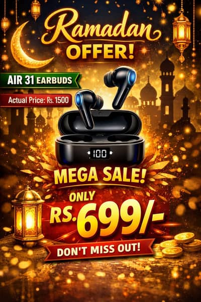 Air 31 Earbuds | Ramadan Big Offer | Budget Friendly
