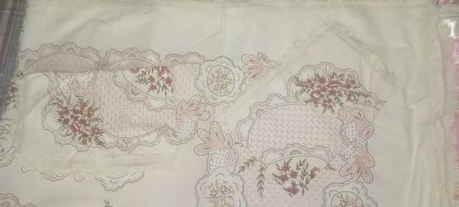 fancy cotton bedsheet
