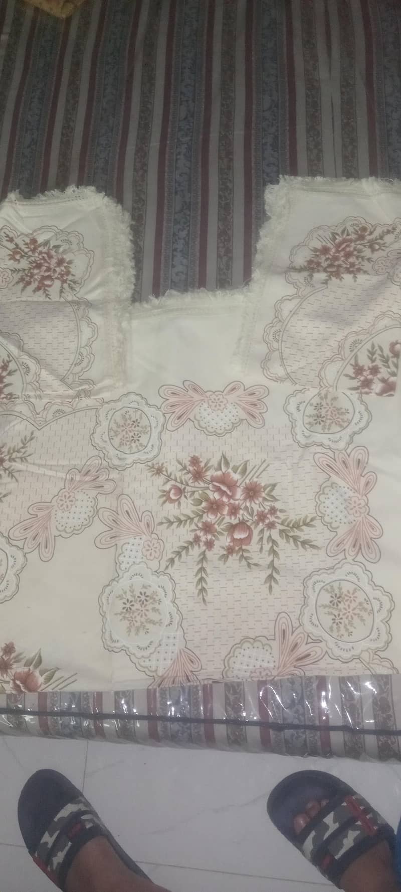fancy cotton bedsheet 1