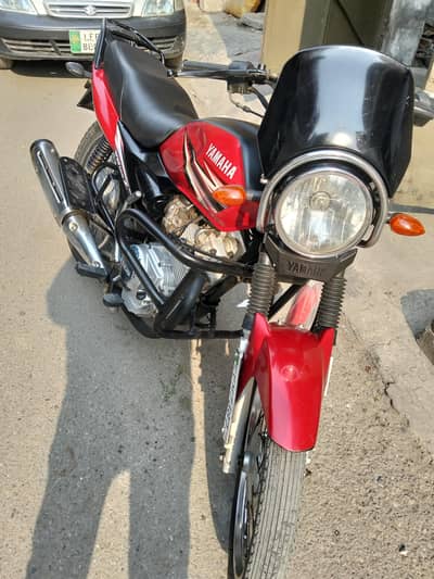 Yamaha YBZ Red color 2019 modal-Urgent sale- 0313-1727666