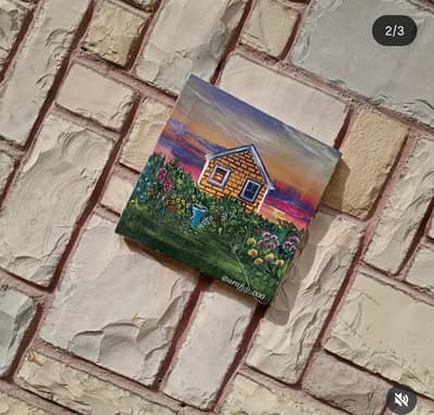 Sunset Nature Mini Wall Art Set   (ARTIFYY_000)
