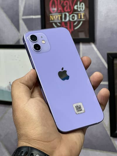 iPhone 12 128GB Pta Approved Mint condition 93% health