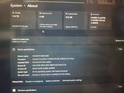 Omen By HP Gaming Leptop