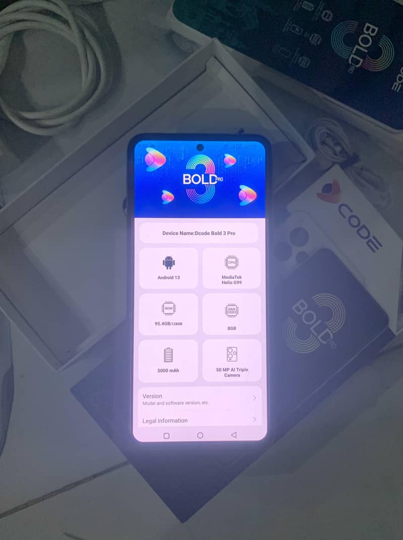 Dcode Bold 3 Pro | 16/128 | AMOLED Display 8
