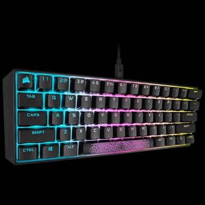 Corsair K65 RGB Mini 60% Optical Mechanical Gaming Ultra-Fast Keyboard