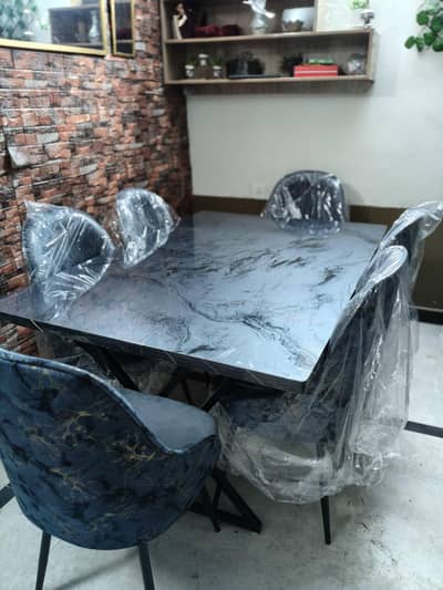 6-seater dinning-chairs-dinning table-Dining table