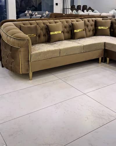 L shaped Turkish style sofa