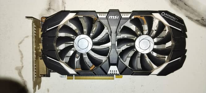 MSI GTX 1060 6GB