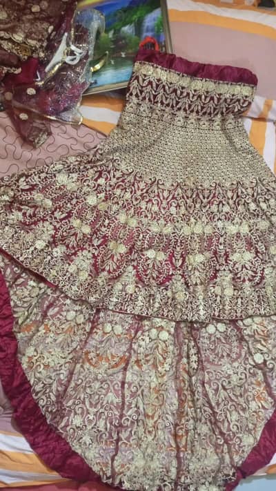 bridal sharara wedding sale out