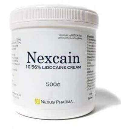 Numbinh cream Jar 500g ( Nexcaine)