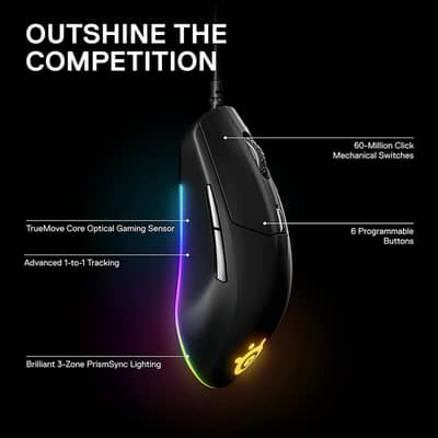 Steelseries Rival 3 Wired GAMING MOUSE