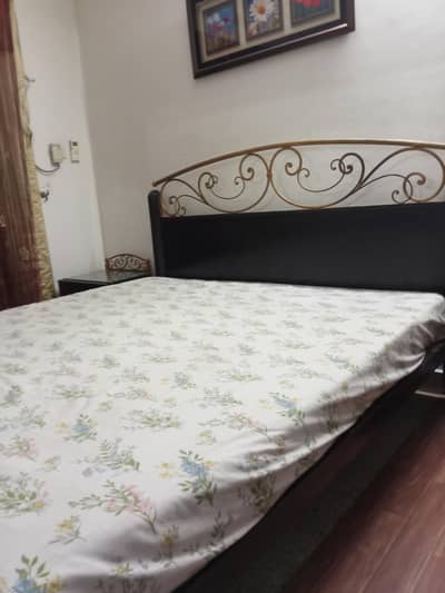 Metal double bedd full set