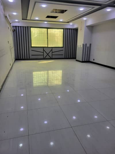 PRIME SILENT COMMERCIAL OFFICE 4-ROOM FOR RENT GULSHAN-E-IQBAL BLOCK 6 | MAIN 60 FT ROAD