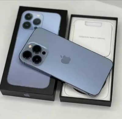 Apple iphone 13 pro PTA official approved 128 gb water pack