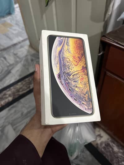 Iphone xsmax box only box available