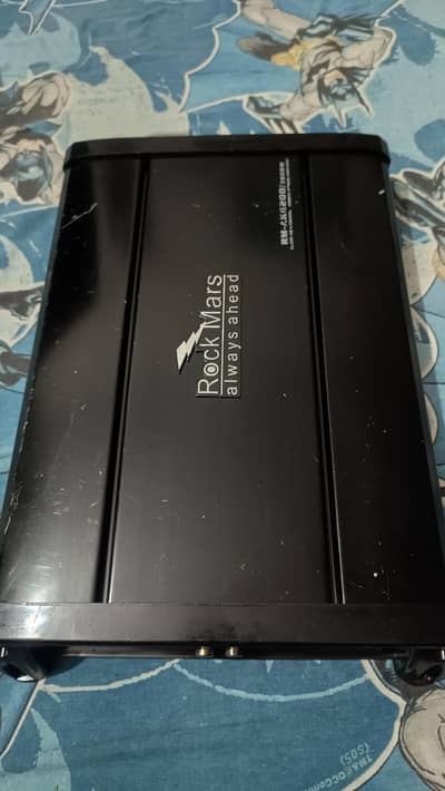 Original RockMars RM6200 4 Channel amplifier 3800watts both side LPF &