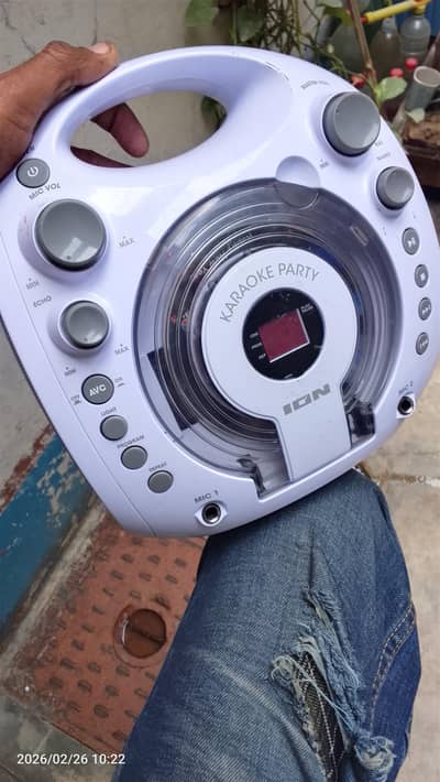Ion Karaoke Party Portable CD Player