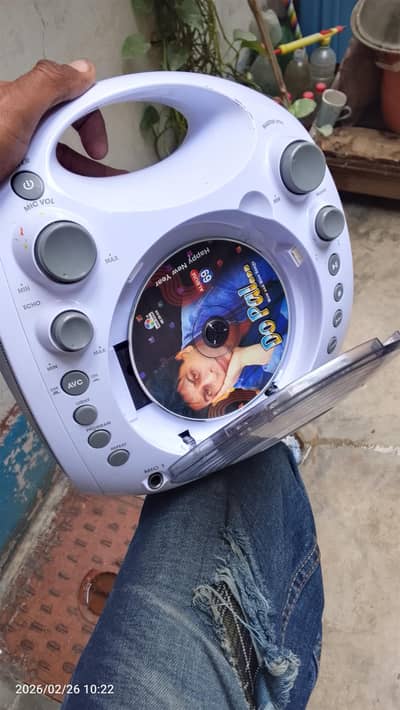 Ion Karaoke Party Portable CD Player