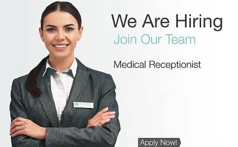 Urgent Male female Medical Receptionist/Corporate Receptionist