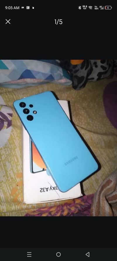 SAMSUNG A32 PTA APPROVED 128GB CLEAN