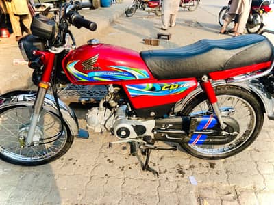 Honda Cd 70 2024  Red