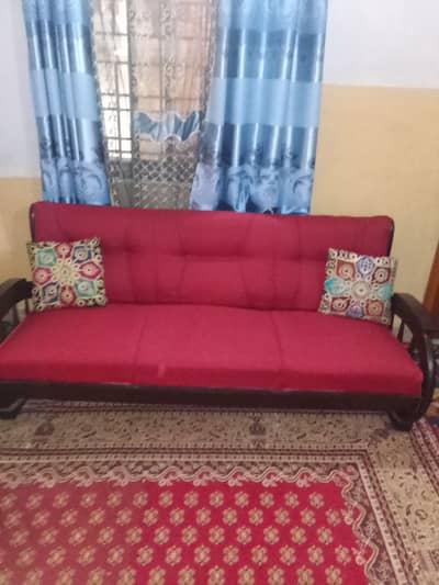 5seater sofa set with table