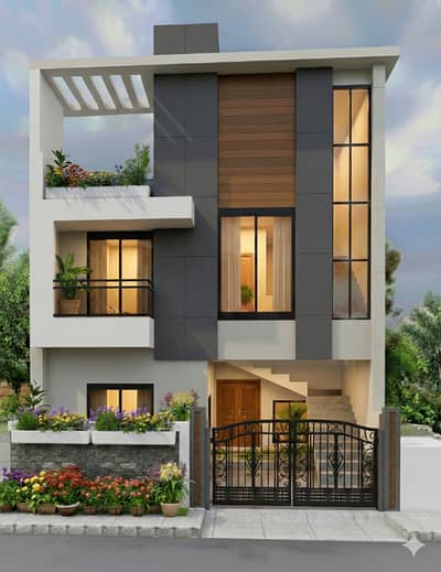 One-Story House for Sale on Easy Installments