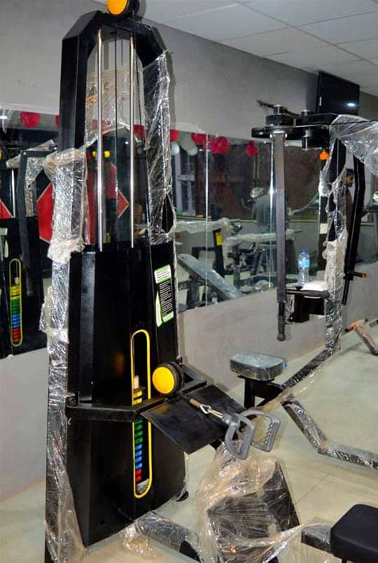 Squat Rack || Training Bench || Hack Squat machine || Jump Rope 5