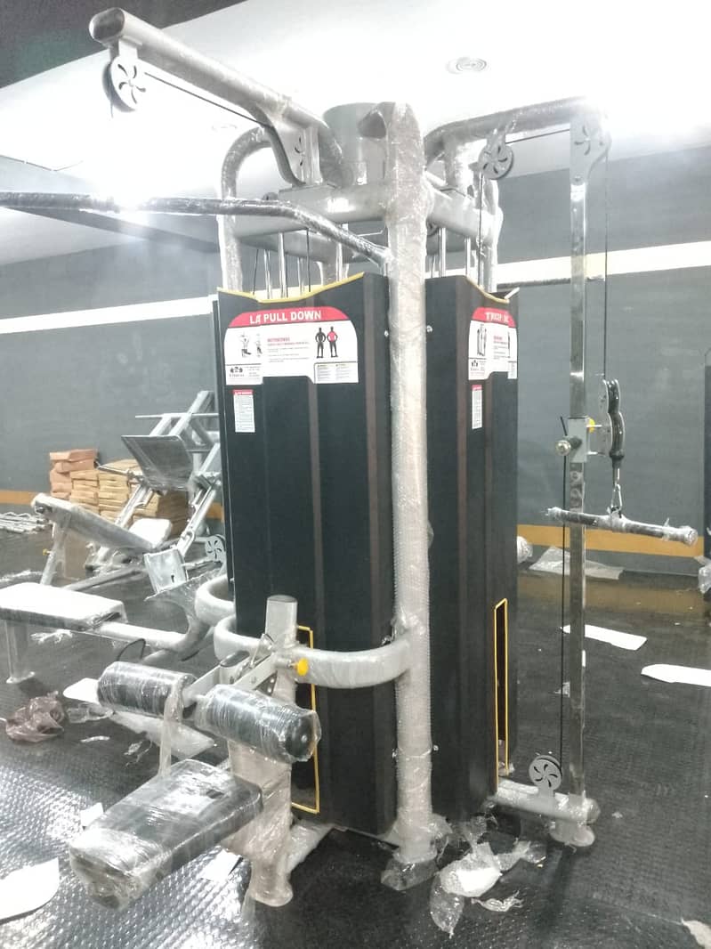 Pec Deck Machine || Hack Squat Machine || Calf Raise Machine 4