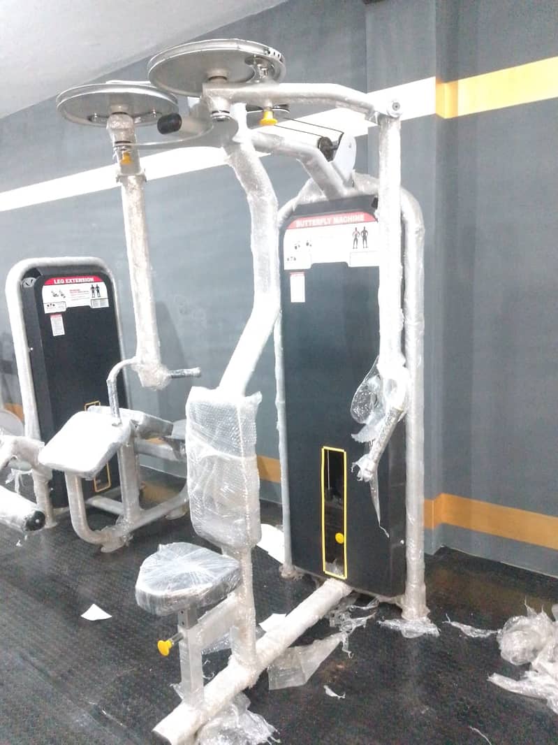 Pec Deck Machine || Hack Squat Machine || Calf Raise Machine 5