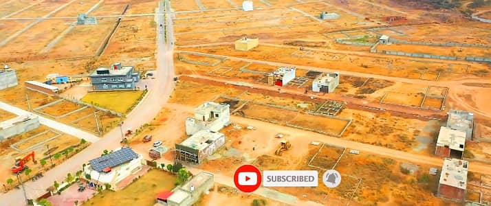 5 Marla Plot Available On Installment & Cash Both At Ittefaq Residencia, Near Ali Pur Islamabad