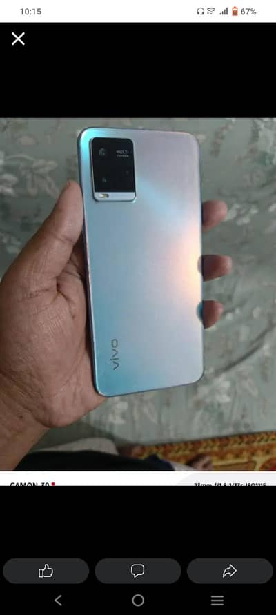 vivo y33s 8 128 official approvad only set crack working good