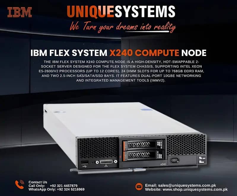 IBM Flex System x240 Compute Node – High Performance Server 0