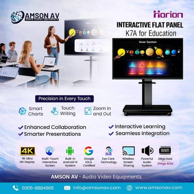 Horion M6APro V2 Interactive Flat Panel / Interactive Touch screen Led