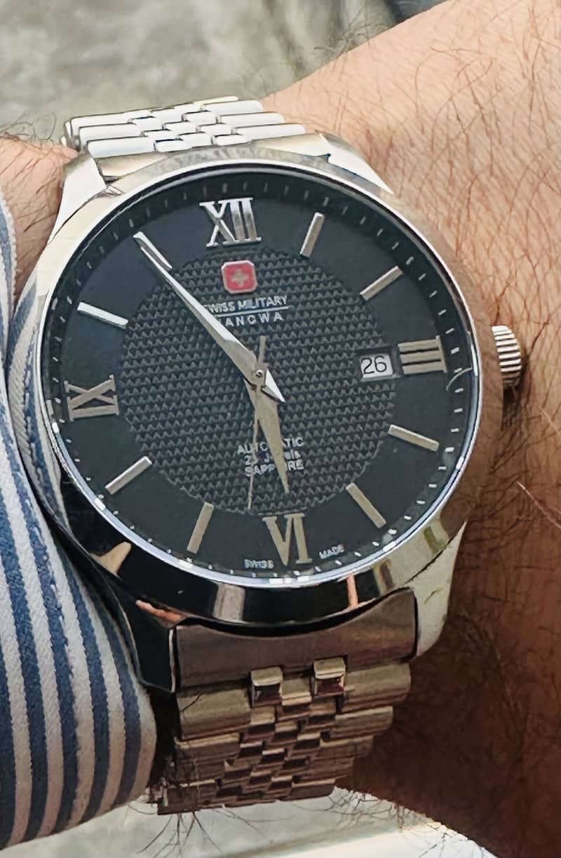 Swiss Made Automatic Watch better than Seiko Casio 1