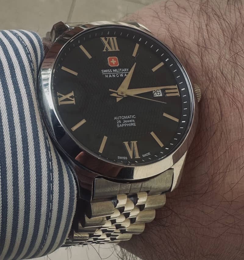 Swiss Made Automatic Watch better than Seiko Casio 5