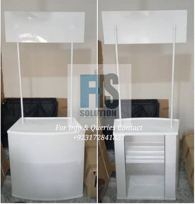 Portable Kiosk Table