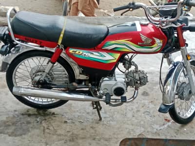 Honda cd 70 22 23 December ki 22 date