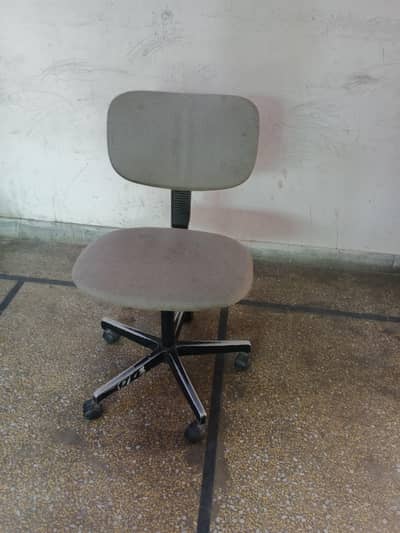 computer chair all ok . base is maded by pure silver heavy weight