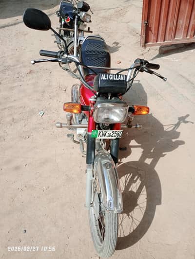 Cd 70 bike in lush condition . .