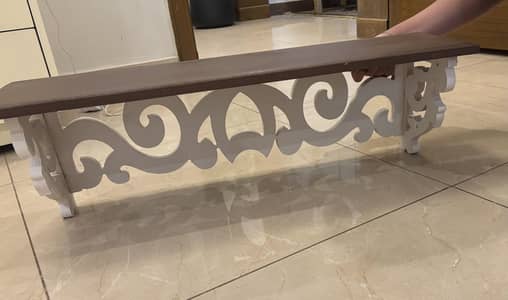 Wall book shelves (set of 2)